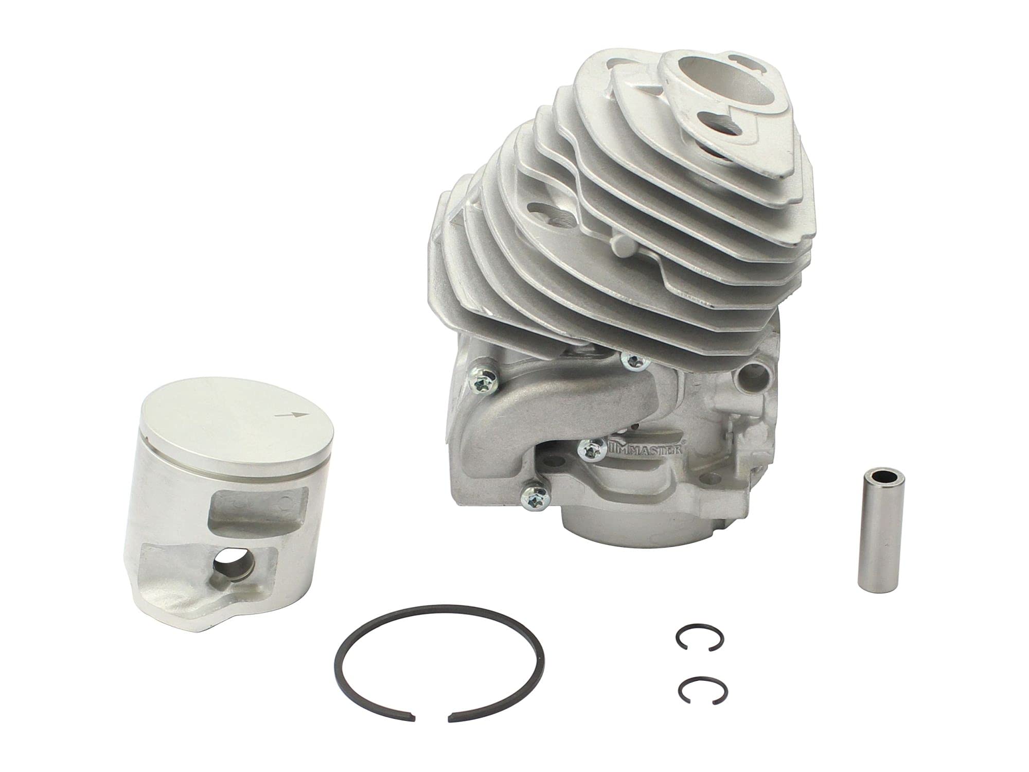SECURA Kolben + Zylinder Ø46mm mit Zylinderfußdichtung kompatibel mit Husqvarna 562 XP G Motorsäge