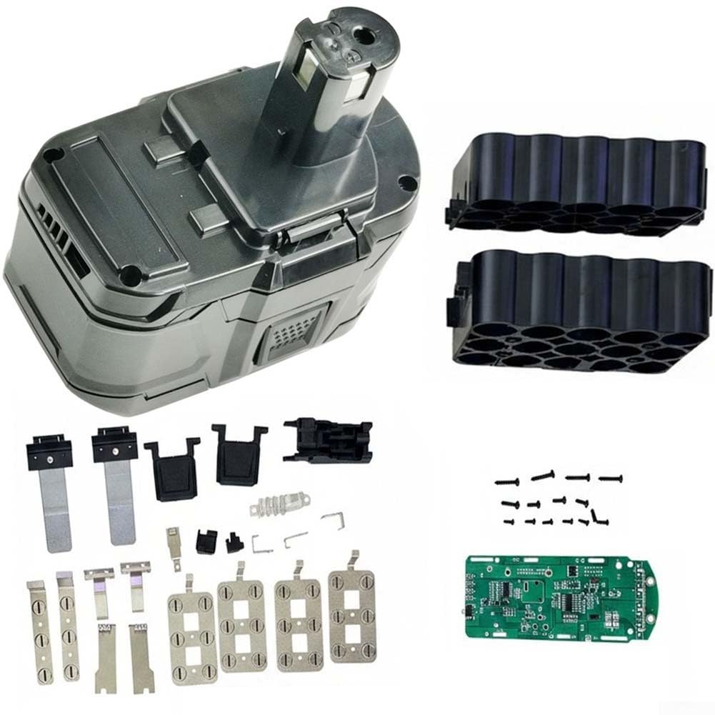 Carcasa ABS con placa de protección PCB 18V para batería P108