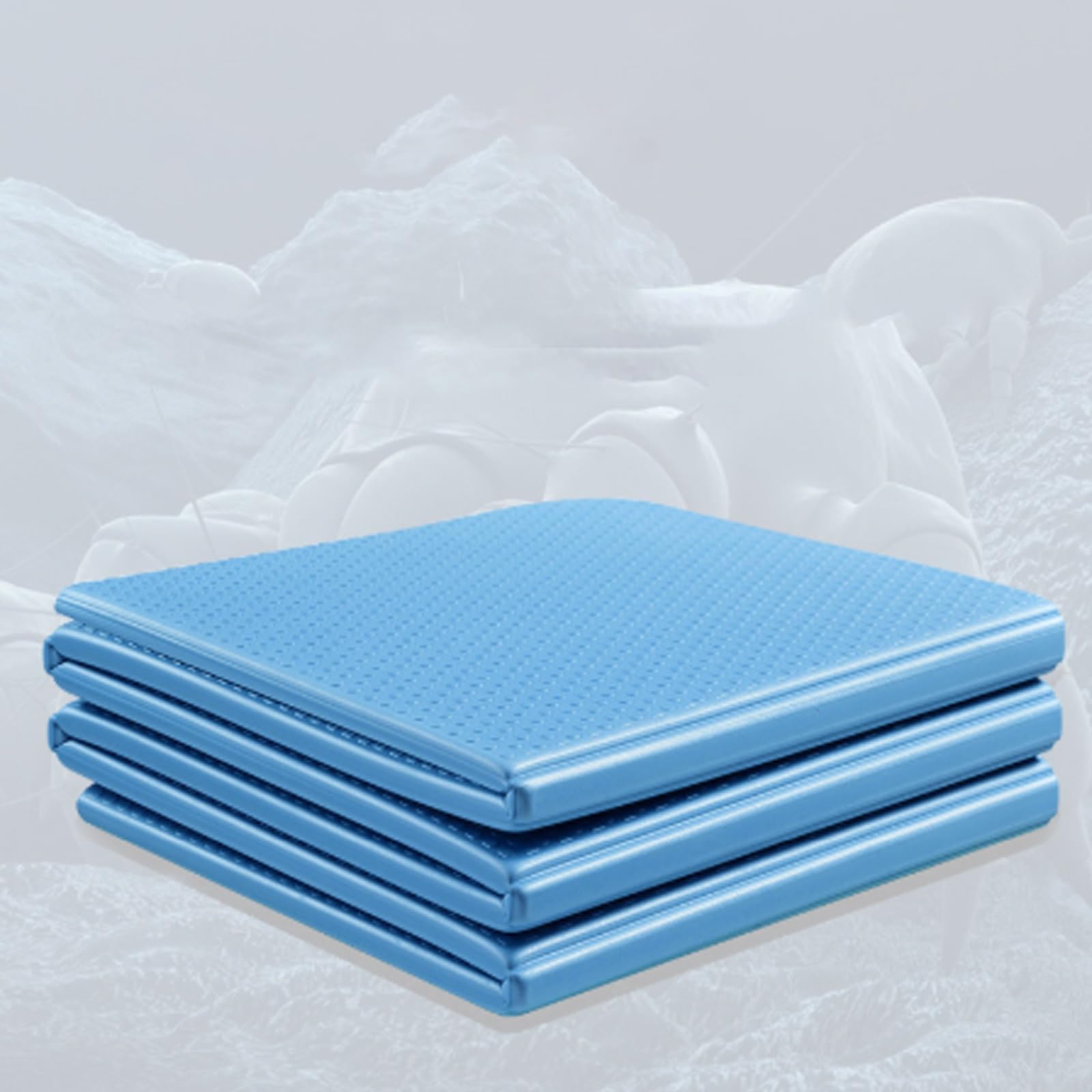 Esterilla de Yoga Plegable,Suave CóModa Esterilla Pilates & Incluye Bolsa de Transporte Women Men Exercise Mats para Gimnasia, MeditacióN, Viajes Y Cualquier Tipo de Entrenamiento