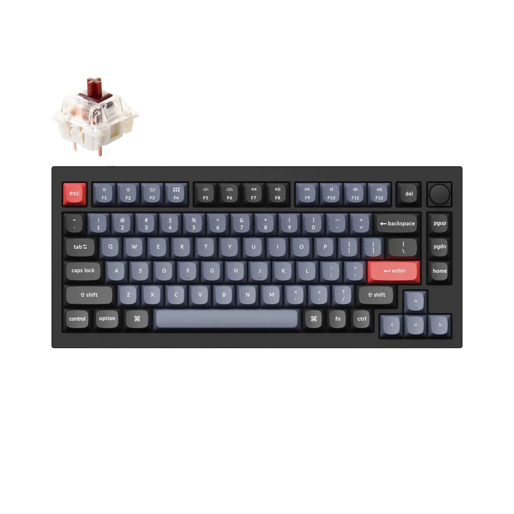 Keychron Q1 QMK Custom Mechanical Keyboard Version 2 Keys Fully