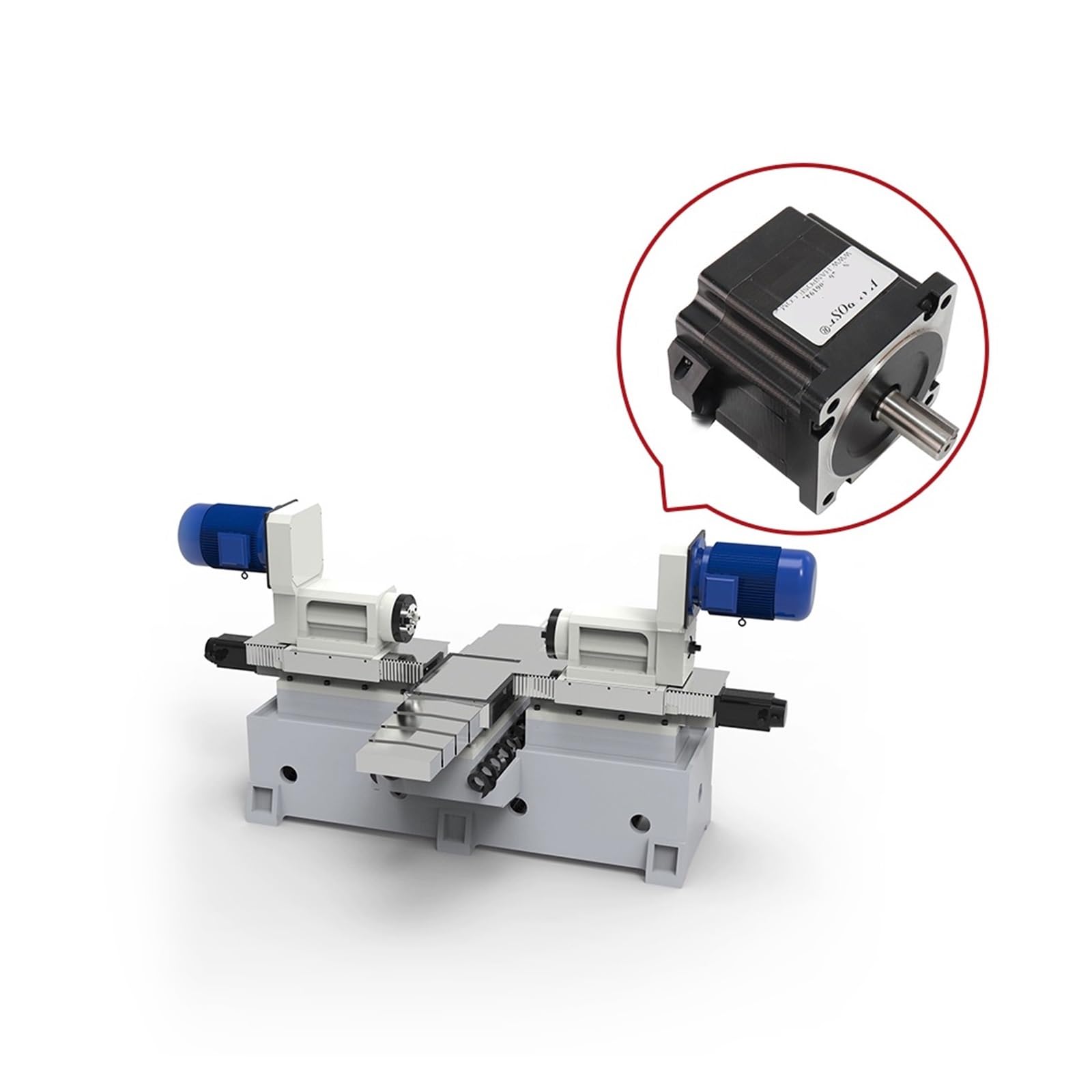 moteur pas a pas Moteur pas à pas 2 phases 34HS8040 9850 34HS11860, 6,0a, 8.0 Nm D-14MM, Machine à graver CNC NEMA 34, moteur pas à pas CNC à couple élevé (Size : 34HS9850)