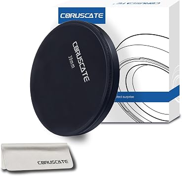39mm Metal Filter Cap,Lens Cap,Compatible with All Any 39mm with Camera Thread Lens and 39 mm ND,CPL,UV Filter Accessory.Front Cover+Rear Cover+Lens Cleaning Cloth