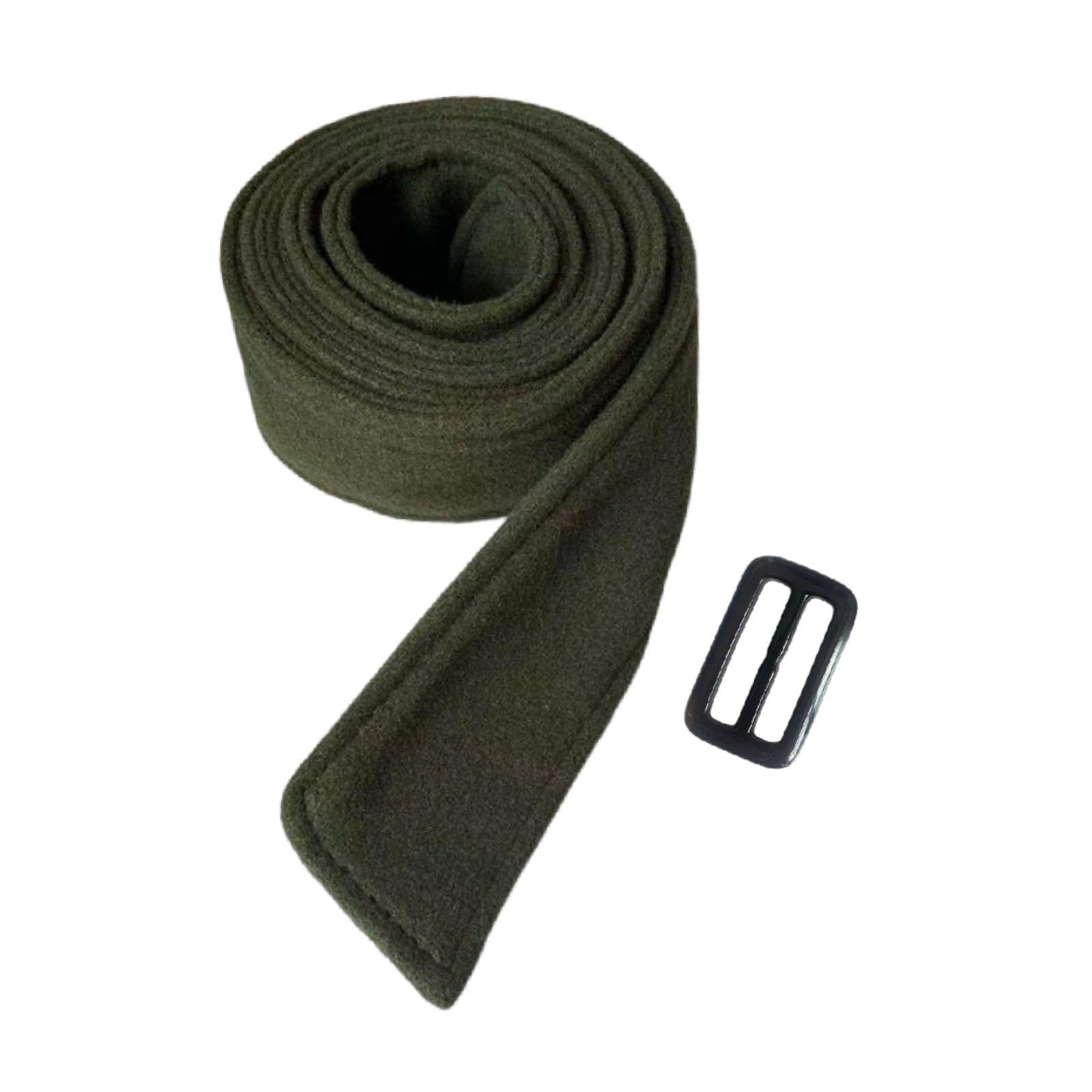 Double Sided Coat Belt Waist Tie Sash Waistband Stylish Wide Waist Belt Band Green-image-19