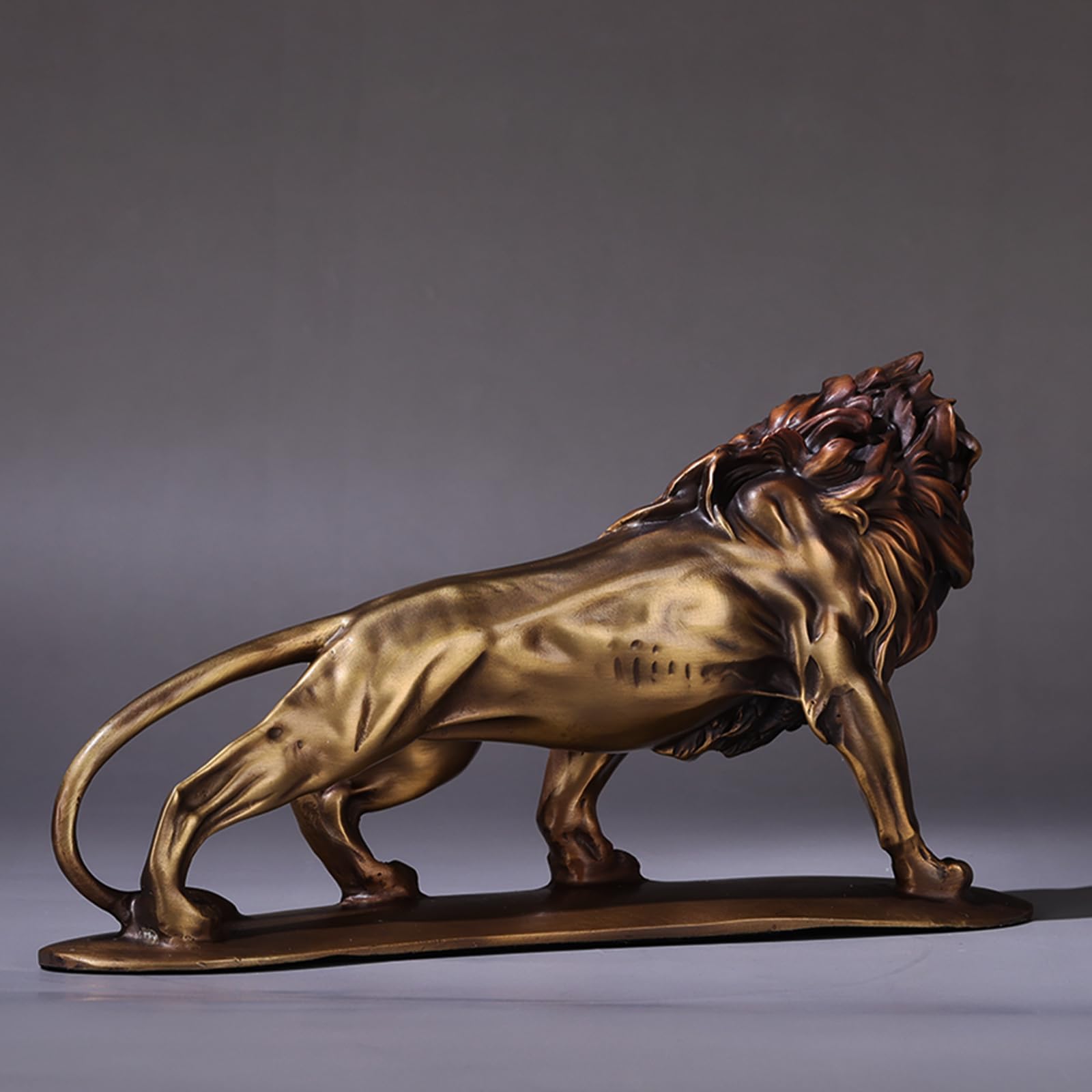 Amazon.co.jp: LINYTHER リアルなゴールデンブロンズライオンキング