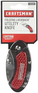 Craftsman Folding Lockback Utility Knife (Assorted Colors)