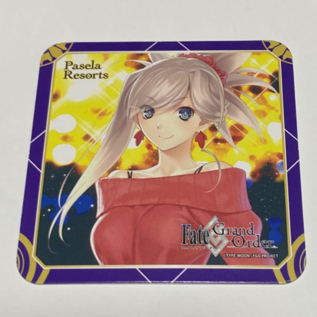 Amazon.co.jp: FGO FateGrand Order パセラコラボ コースター 3枚