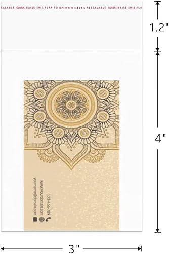 Miniatura 2 de OPP - Bolsas pequeñas autosellantes, 500 unidades, bolsas de celofán adhesivas de 3 x 4, bolsas de plástico transparente para joyas, aretes, dulces,