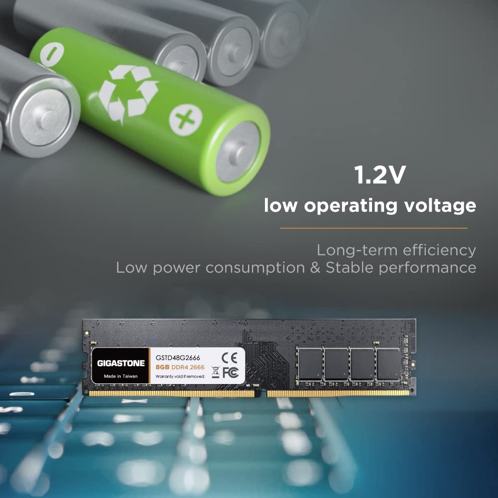 Amazon.co.jp: 【メモリ DDR4】GIGASTONE 8GBx1枚 DDR4 2666MHz