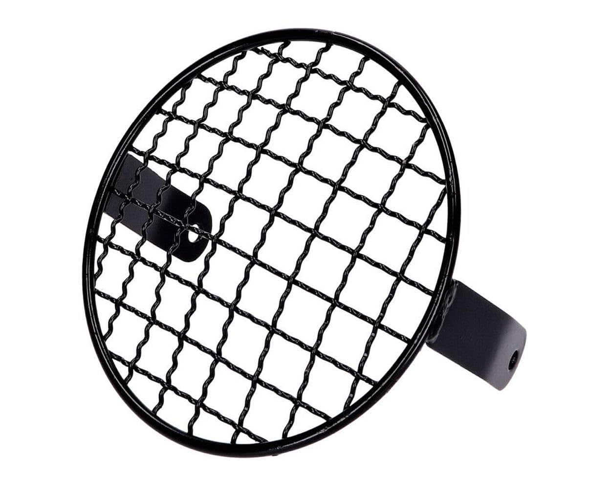 2EXTREME Lampengitter rund 130mm schwarz universal kompatibel für Mofa, Moped, Mokick
