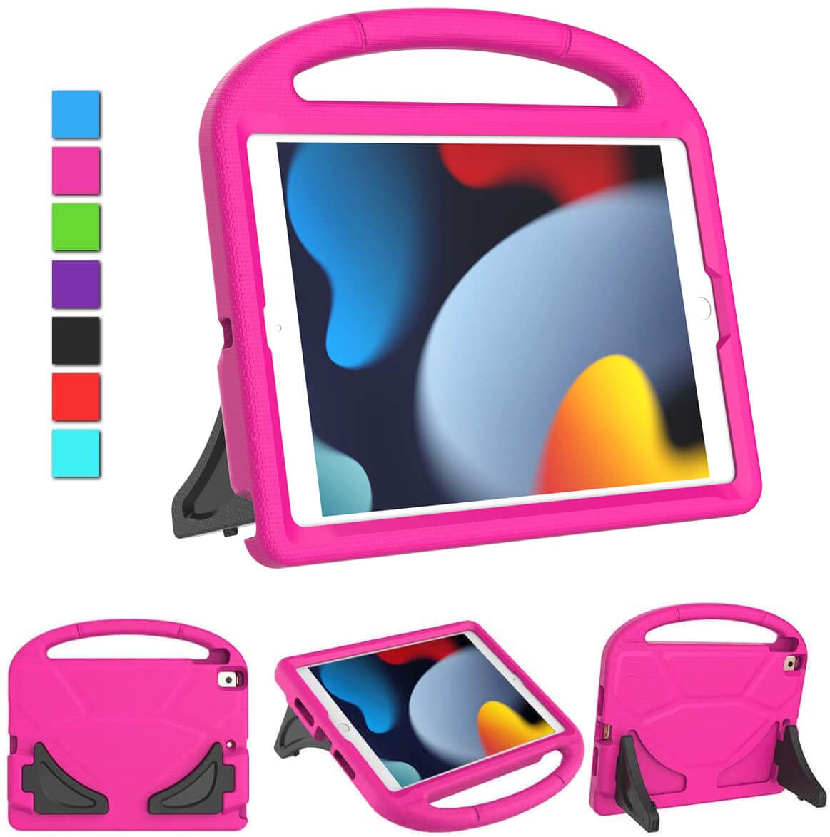 002L-iPad 10.2 Kids Case (Pink)