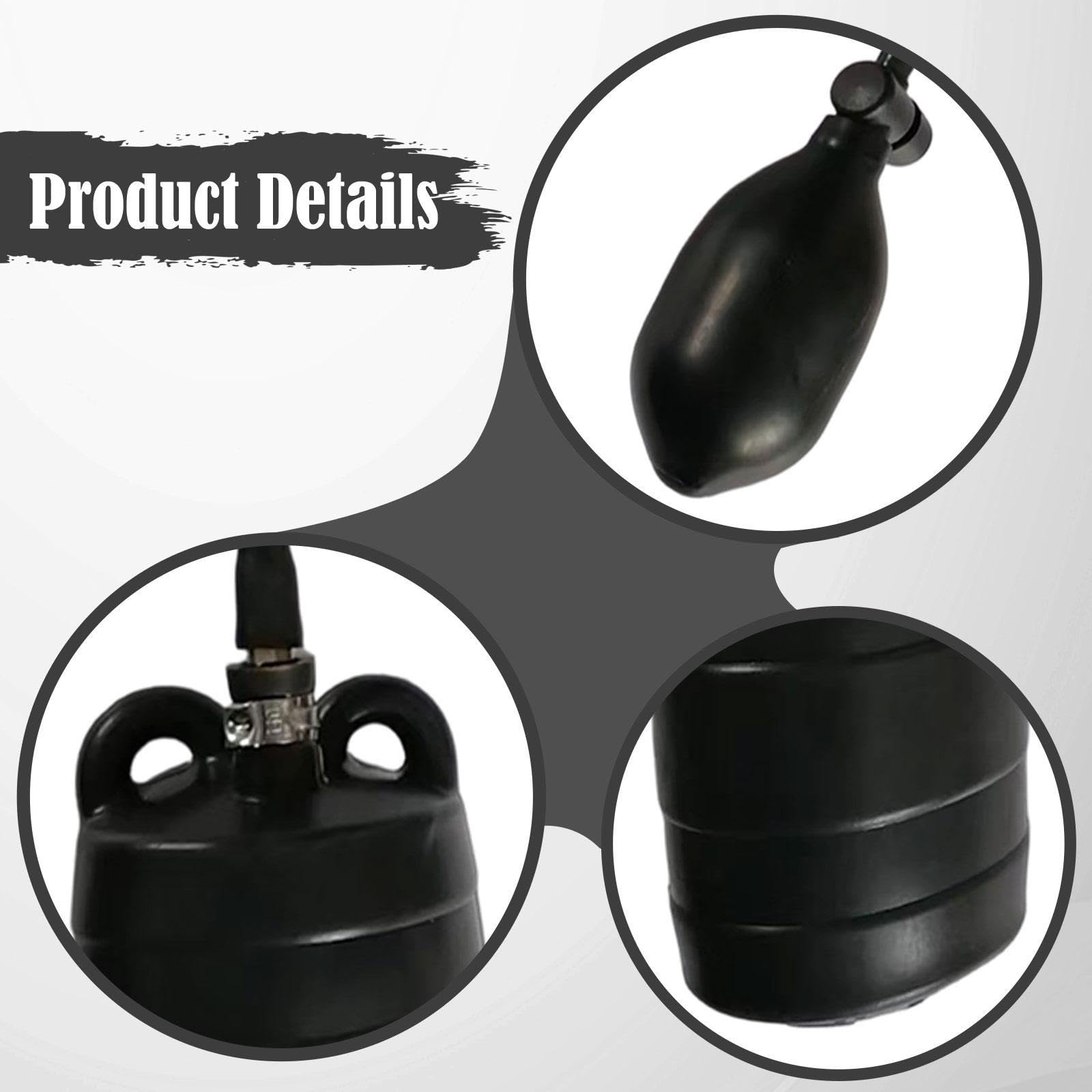 Baoblaze Tappo per Tubi Gonfiabile, Palloncino per Test Idraulici, Strumento Idraulico, antiruggine, Riparazione, Resistente all'Usura, in Gomma, Dn50