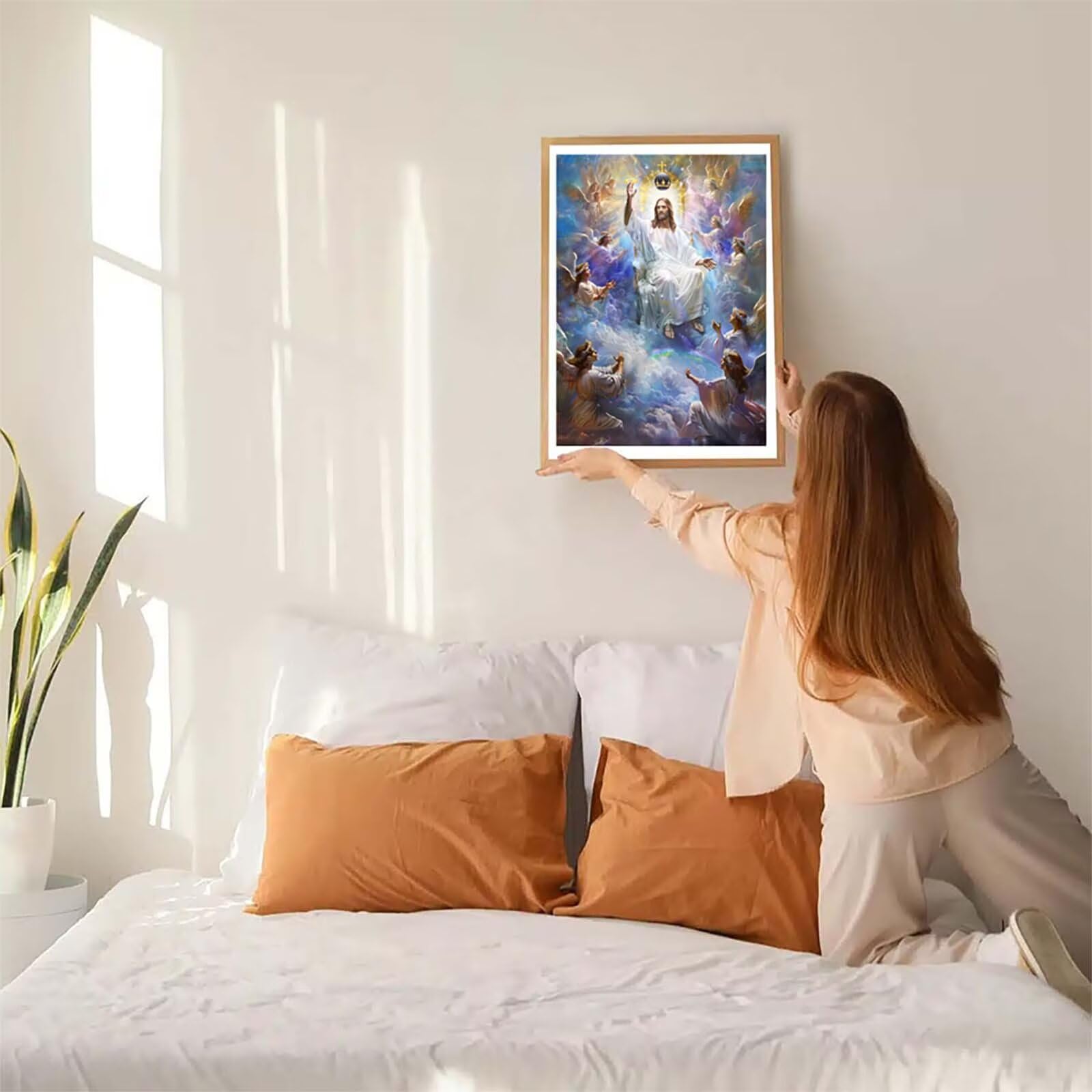 Dio Diamond Painting Adulti 60x80cm, 5D Diamond Painting Kit A-3076