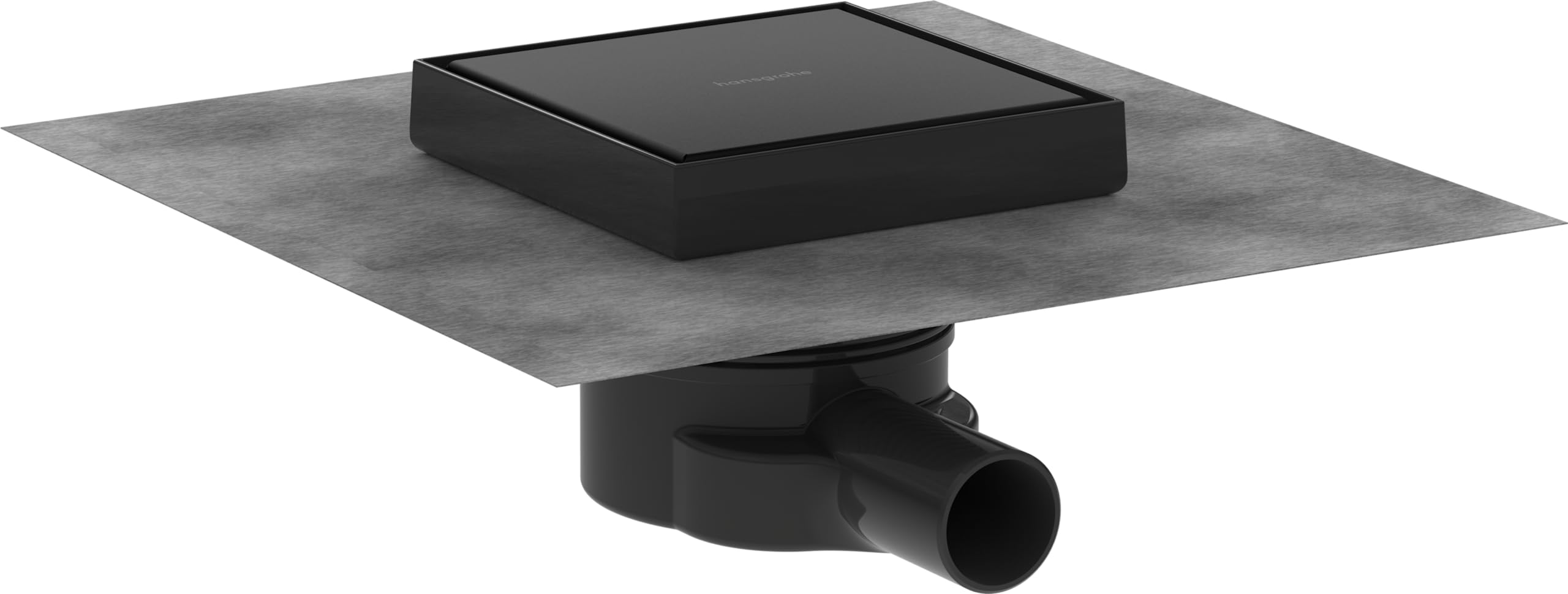 Siphon de douche hansgrohe RainDrain Point pour une salle de bain moderne