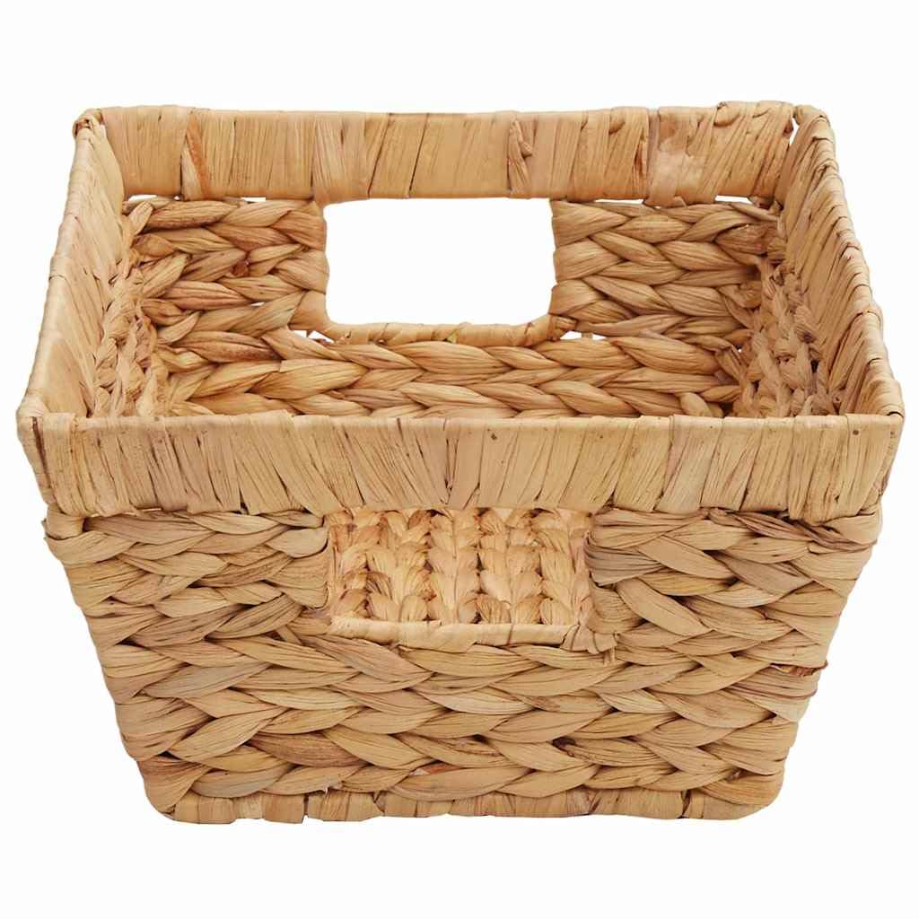Cestas de almacenamiento 2 piezas naturales 38 x 28 x 15 cm