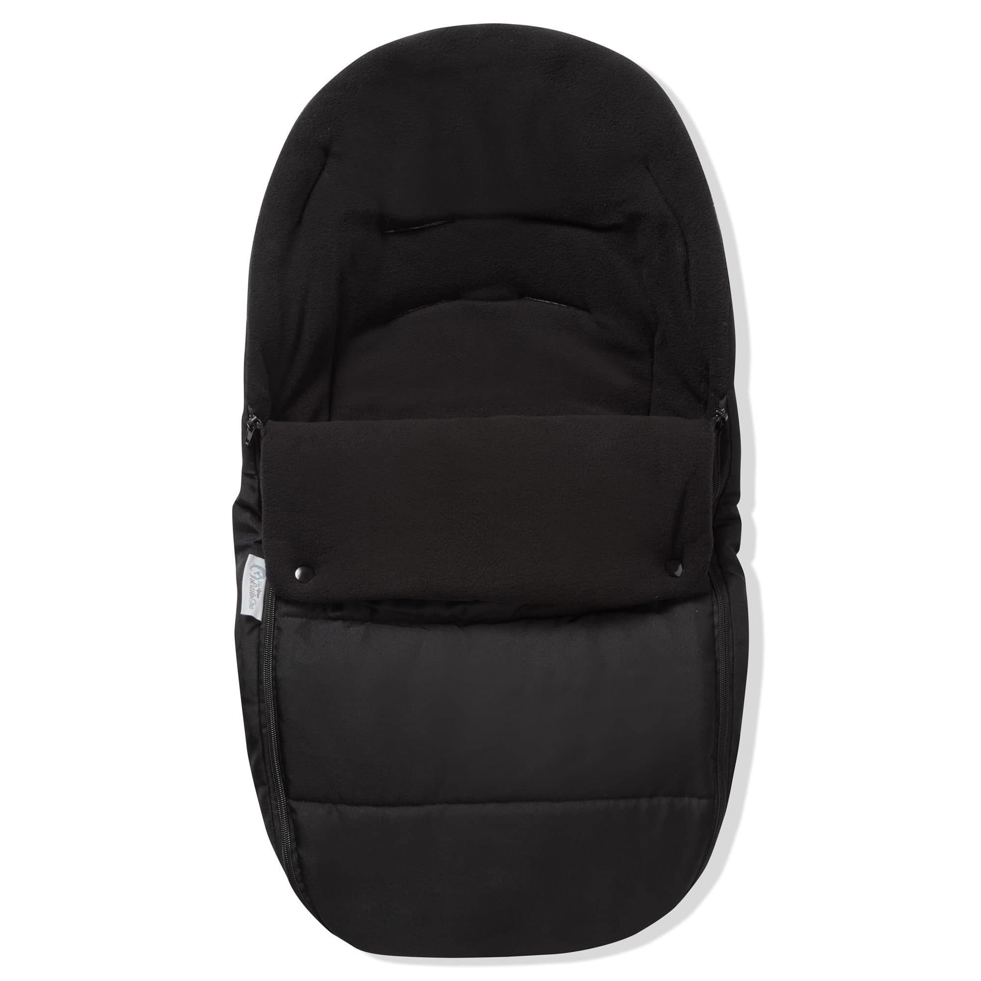 For Your Little One Premium Car Seat Footmuff/Cosy Toes Compatible with Babylo - Black Jack - Fits All Models