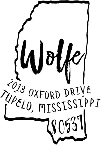 Miniatura 17 de Sello de dirección de devolución de Texas - Sello autoentintado del estado de Texas