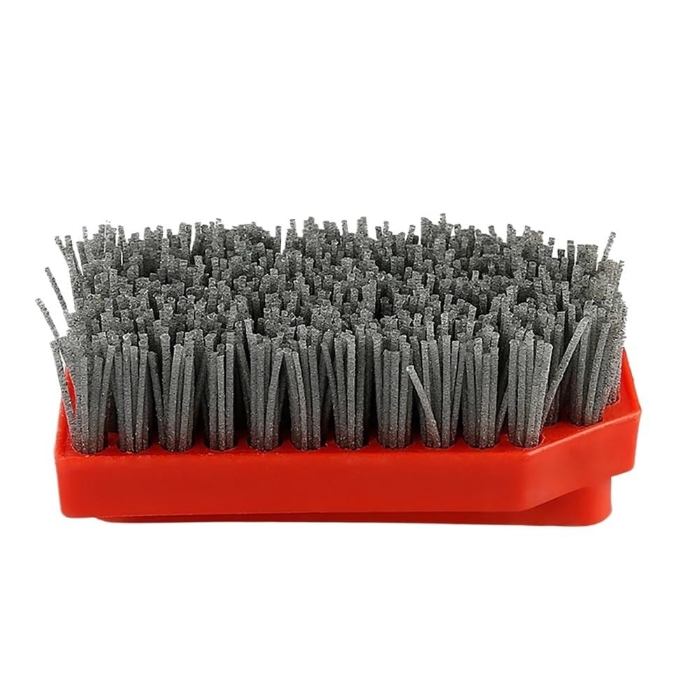 1 Spazzola abrasiva Circolare in Filo di Nylon, Spazzola a Tazza for Pietra, Marmo, Granito, Metallo, Legno, lucidatura, Pulizia, lucidatura, antiquariato.(60Grit)