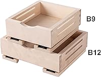 Vista 7 de CabinetRTA Wood Pull Out Spice Rack Organizer for Cabinet – 12"(W) x 10"(D) x 4"(H) for Upper Kitchen Cabinets and Pantry Closet, for Spices