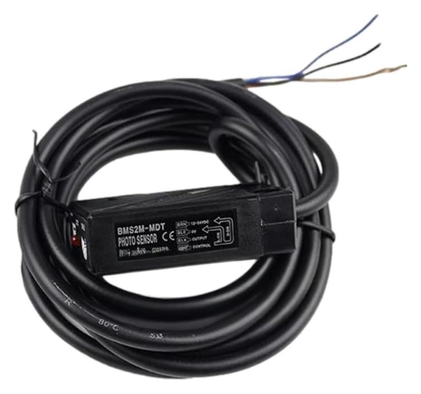 1PCS BMS2M-MDT or BMS2M-MDT-P Photoelectric Switch Sensor(BMS2M-MDT NPN)