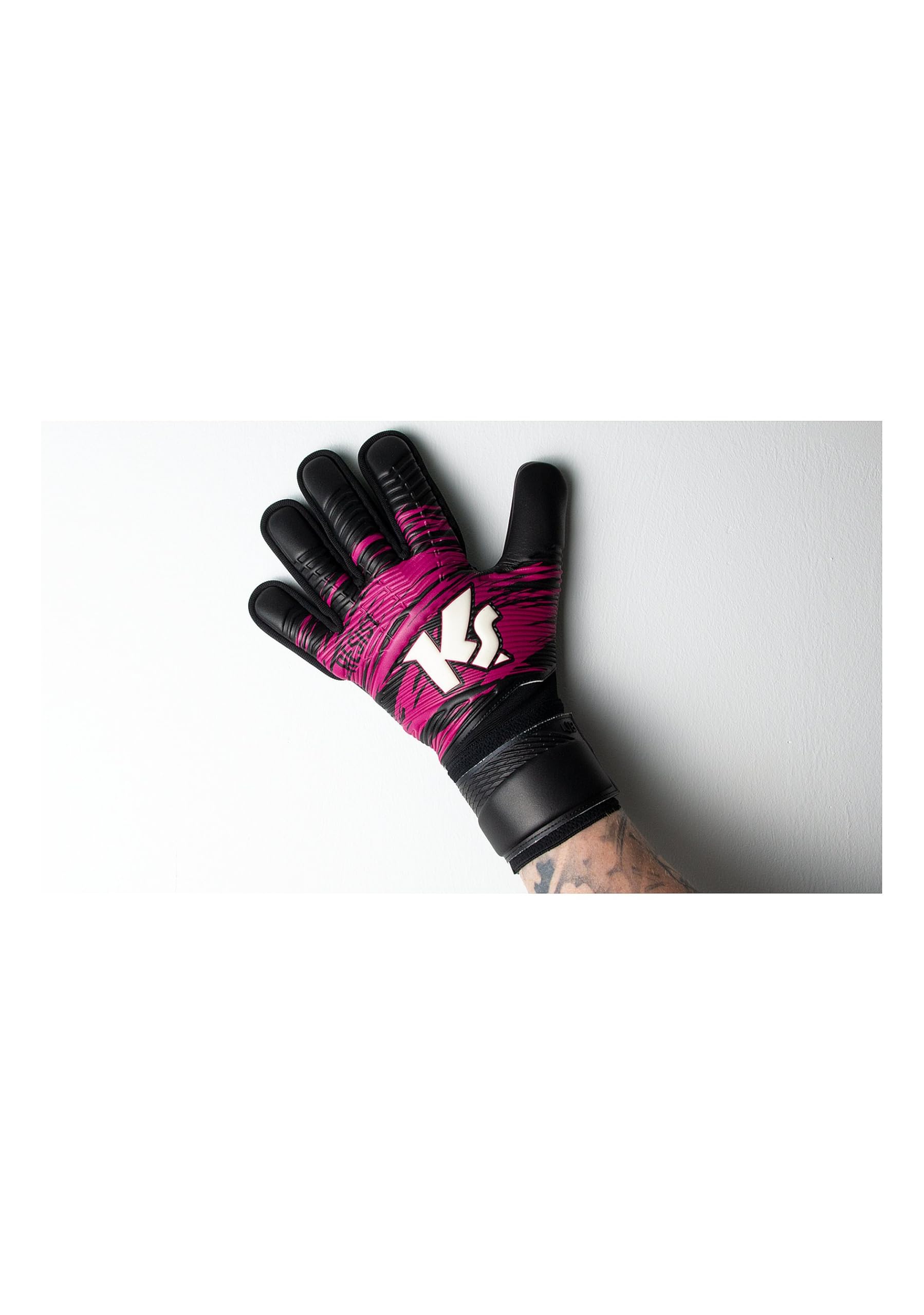 KEEPERsport Torwarthandschuhe Varan8 Zone NC Resist ohne Fingerschutz, Fußballhandschuhe, 3mm Resist Claw, mit Lasche - Diverse Größen