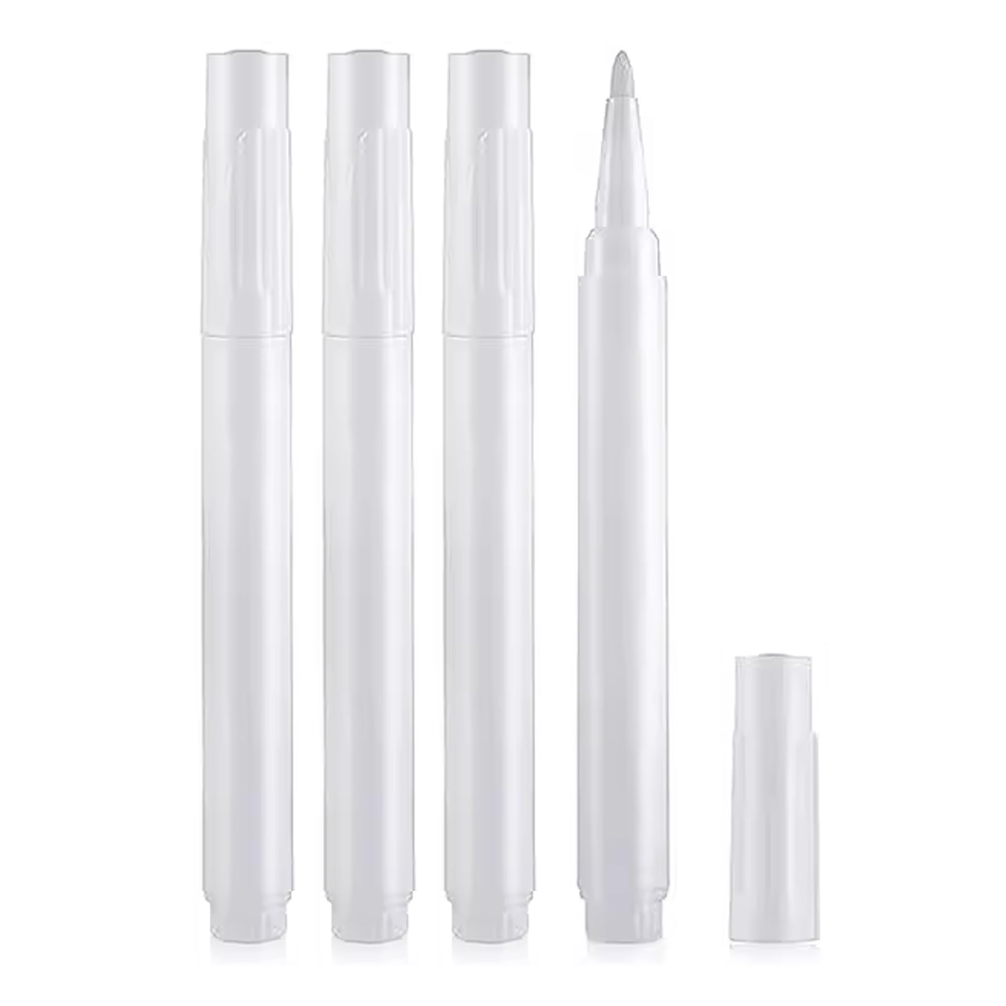 PipestationChalk Pens White – White Paint Liquid Chalk Paint – White Chalk  Pens for Blackboards – White Chalk Pen Chalk Markers – Chalk Marker Glass