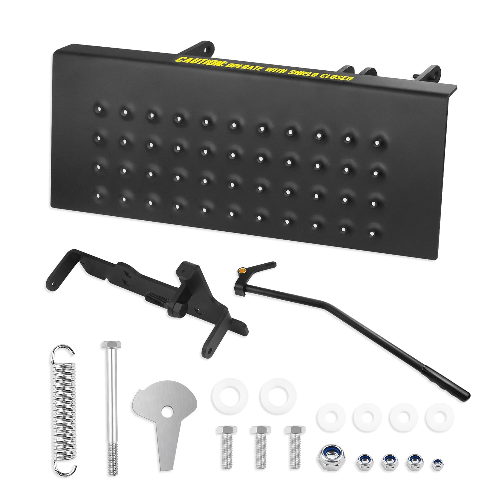 ACS6000B Mower Discharge Shield Compatible with 54"/60"/61"/72" Bad Boy Mowers with 5" Tall Deck Chute System Chute Blocker 088-6000-00