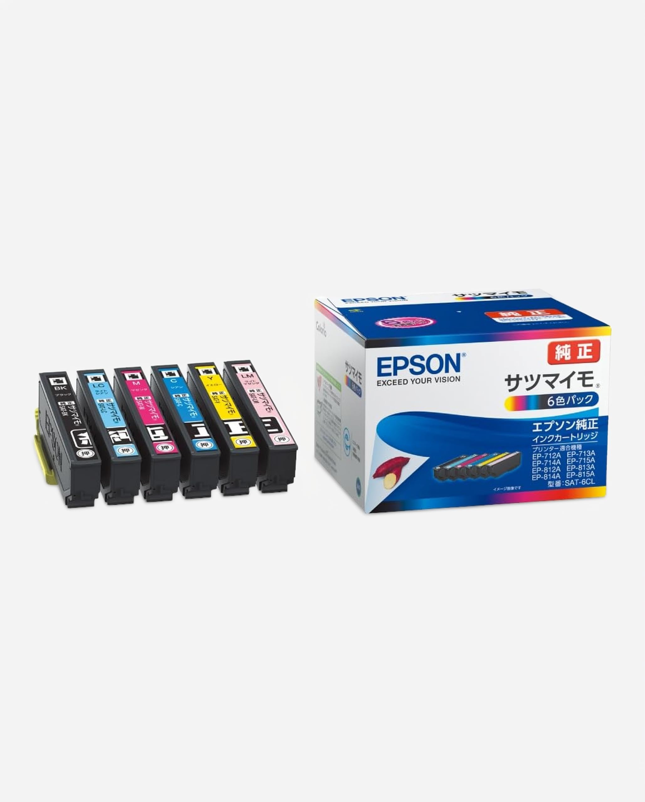 Amazon.co.jp: エプソン 純正 インクカートリッジ サツマイモ SAT-6CL