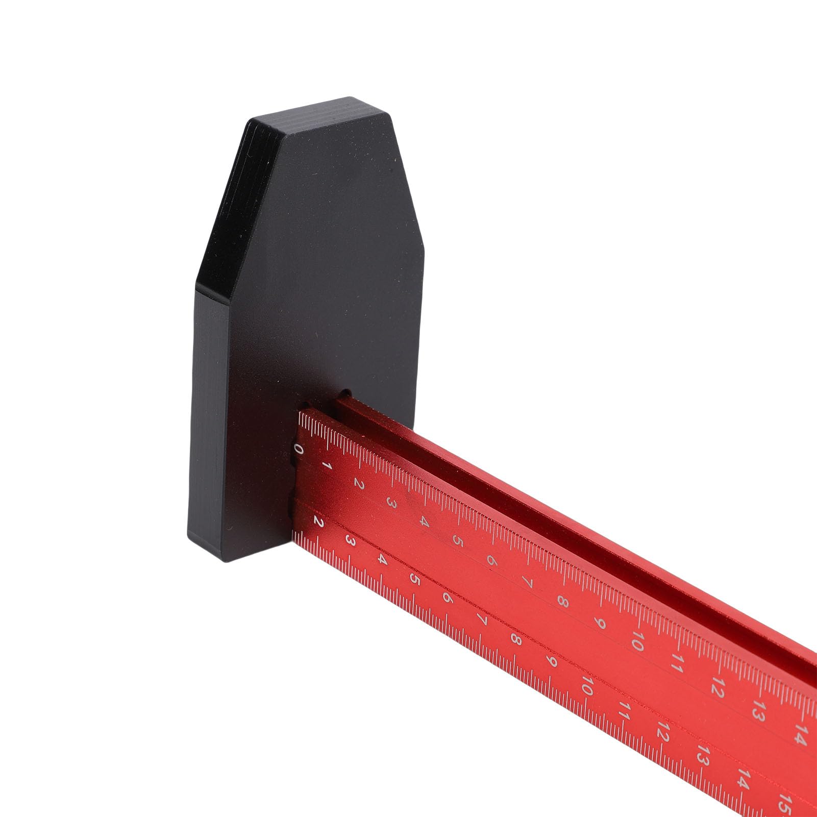 ViaGasaFamido Regla de Medición de para Carpintería Imperial Métrica, Herramienta Resistente para Mediciones de Precisas, 640mm