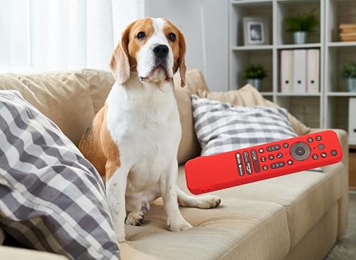 Miniatura 7 de Funda de silicona para Sony RMF-TX910U RMF-TX810U, funda protectora de silicona para RMF-TX910U con retroiluminación Sony TV, control remoto con