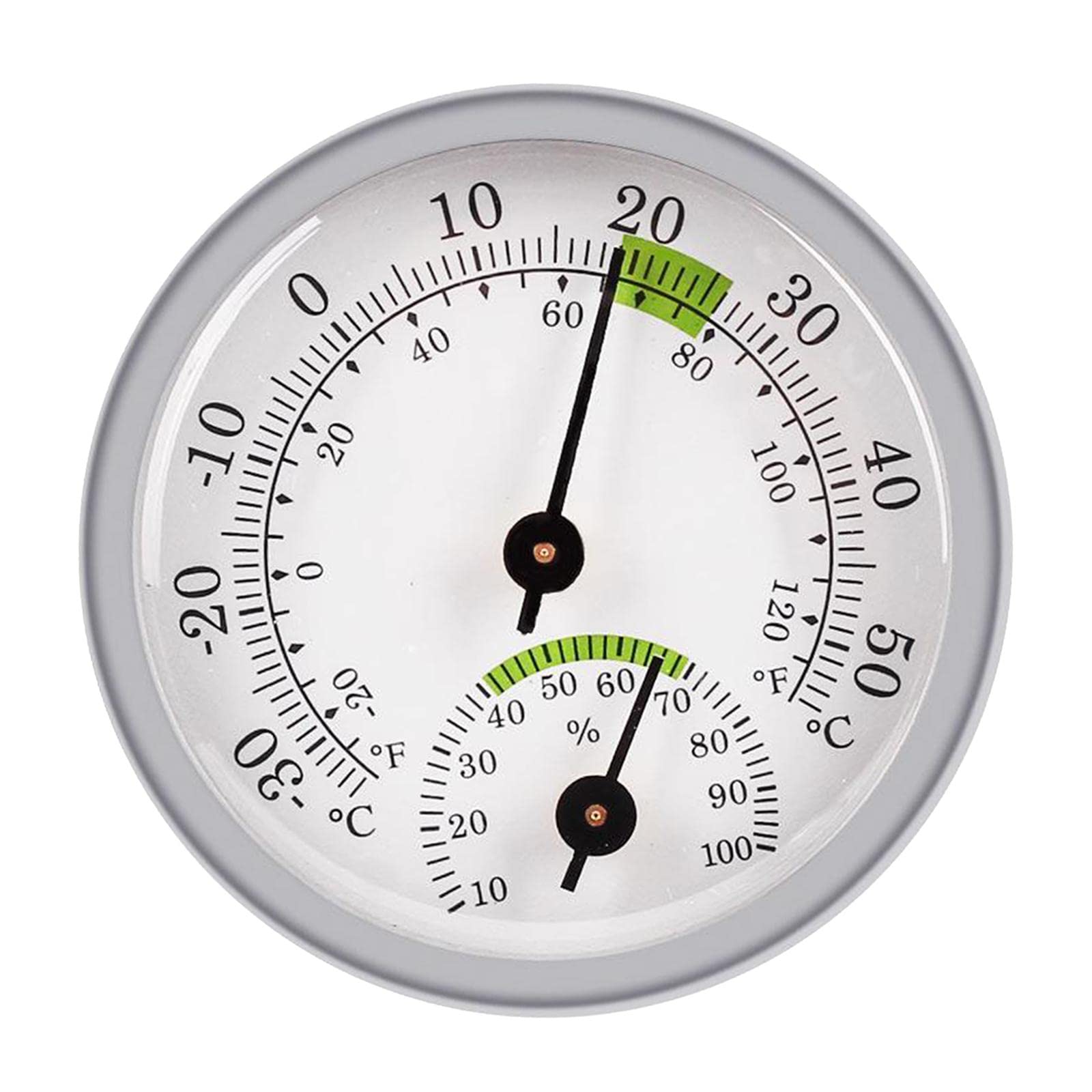 LICHTS® Analog Indoor/Outdoor Thermometer Hygrometer Temperature Humidity Wall Hang|Home & Garden | Yard Garden & Outdoor Living | Garden Decor| Weather Stations-picture-55