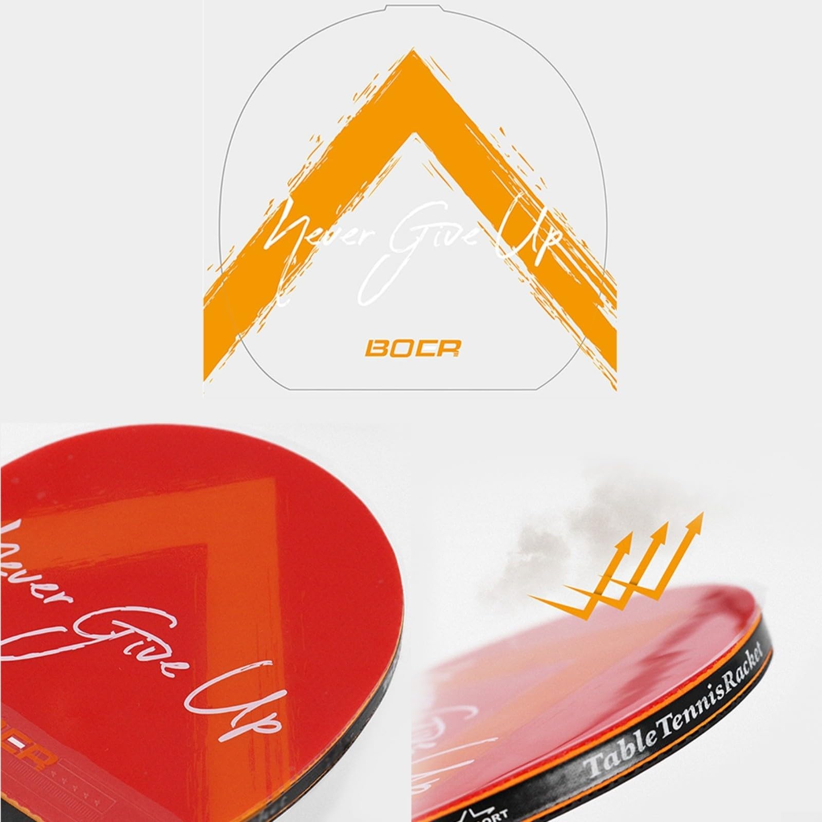 Protectores autoadhesivos de goma para tenis de mesa - 2 unidades