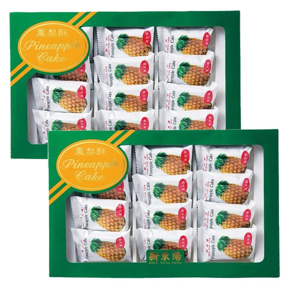 Amazon.co.jp: 台湾 【 新東陽 】 パイナップルケーキ 25g×12個入 台湾