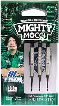 マイティモッチ　酒井素 TIGA DARTS MIGHTY MOCCI マイティモッチ 酒井素選手 - メルカリ