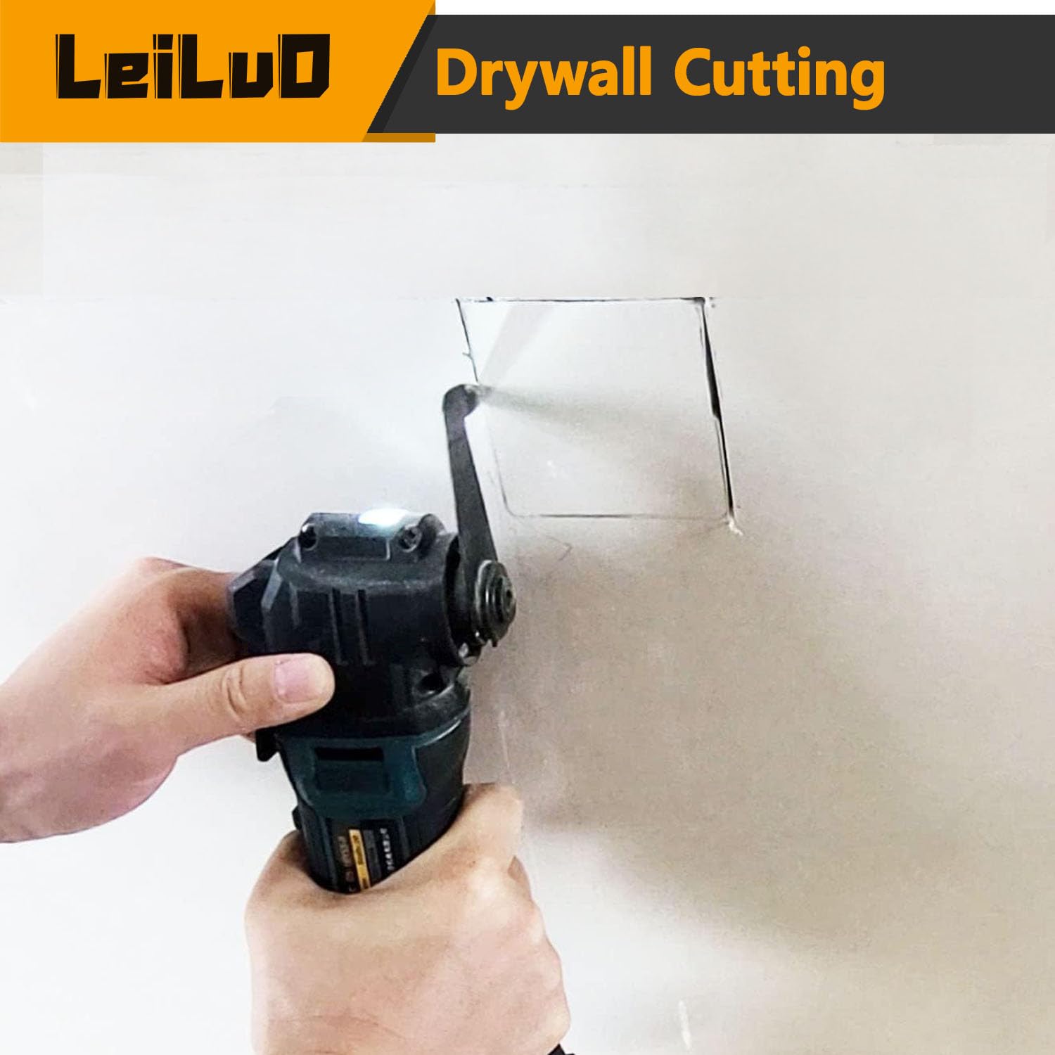 LEILUO 6 Pcs Multitool Blades Drywall & Multi-Material Cutting Universal Multi Tool Accessories Compatible with DeWalt Makita & More - Image 3