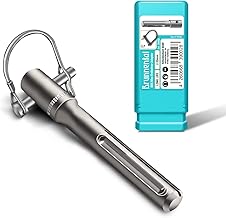 SDS Max Adapter with Quick-Change Pin – For Earth Auger Ø40-150 mm – Compatible with SDS Max Drill – 40CR Hardened Steel – High Strength (Non SDS Plus)