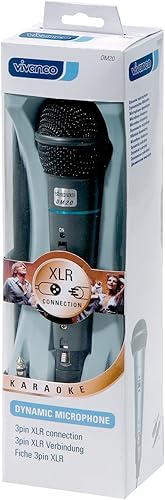 Vivanco DYNA  14509 Dynamisches Mikrofon grau