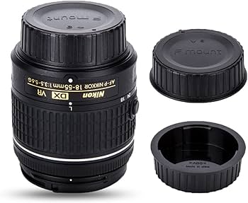￼Nikon AF NIKKOR 50mm f1.8 D 前後キャップ付き Amazon | 2組入 JJC Nikon F マウント リアレンズキャップ +