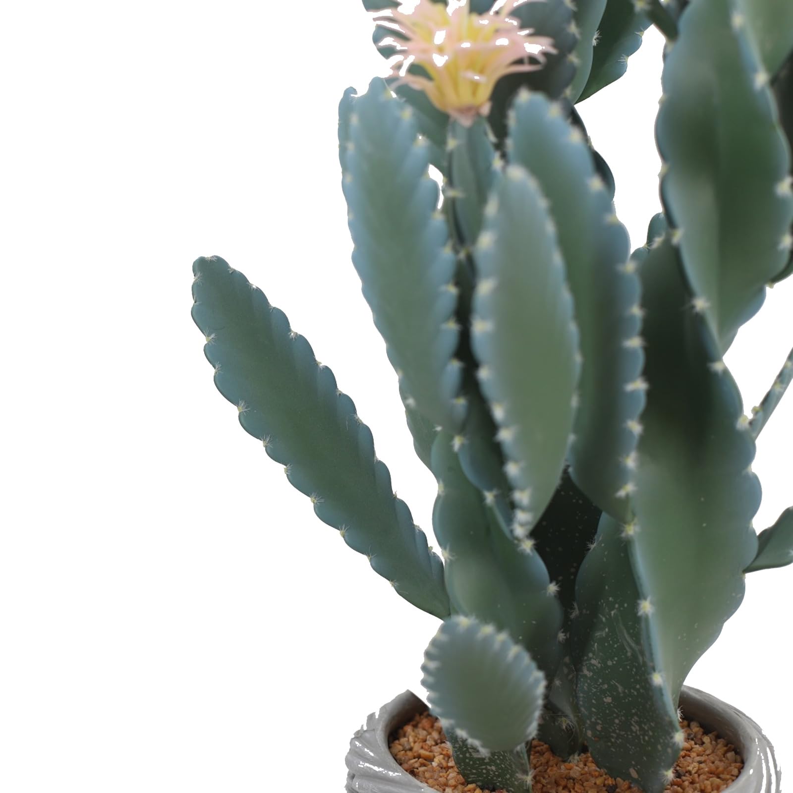 Künstlicher Kaktus, 91Cm Kunstpflanze Kaktuspflanzen Groß, Euphorbia Acrurensis Sehr Pflegeleicht, Kunstpflanze Im Topf Pflanzen Dekoration Für Zuhause Garten Büro Dekoration Einweihungsgeschenke - B