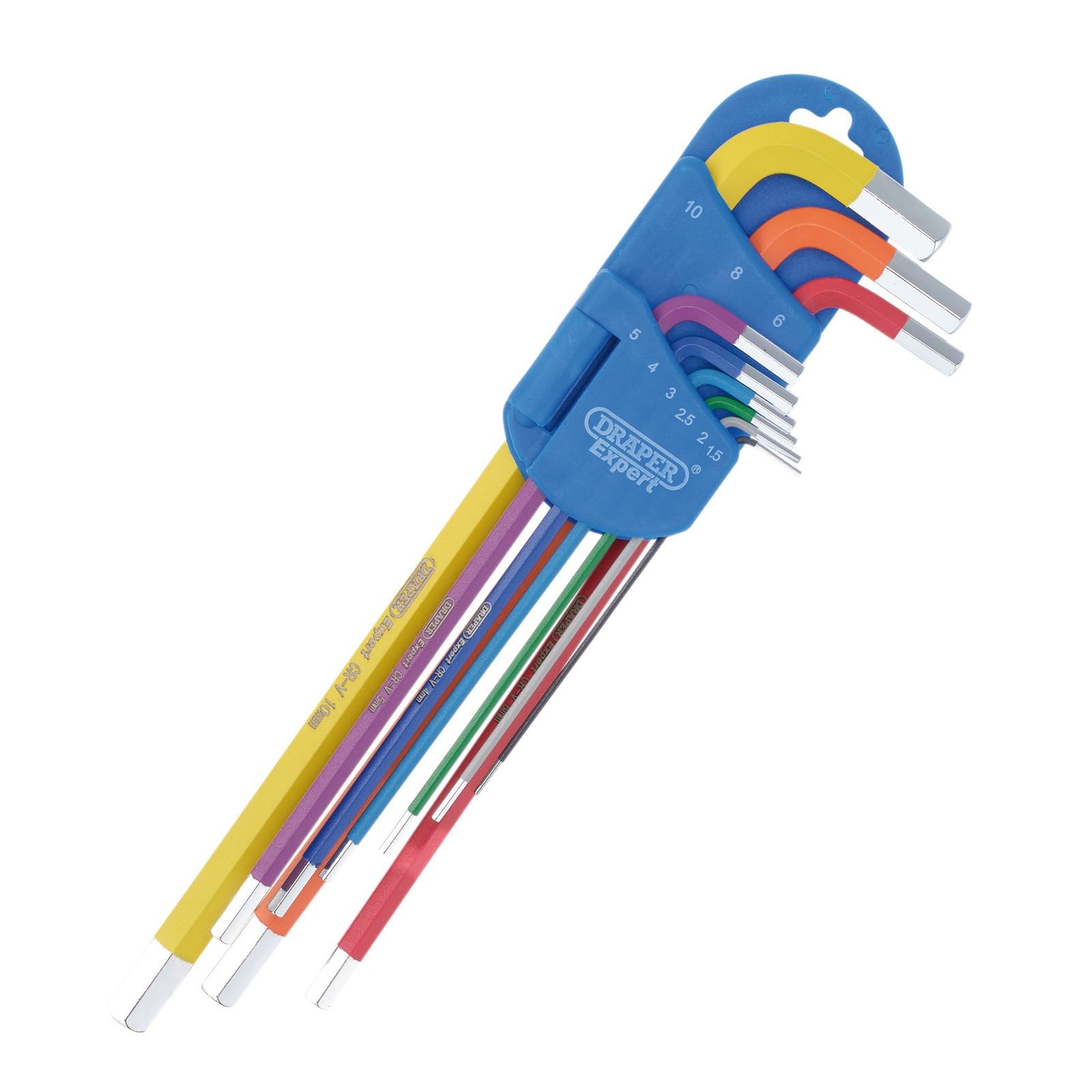 Draper Xl Colour Hex Key Set 9Pc XLCHKS/9