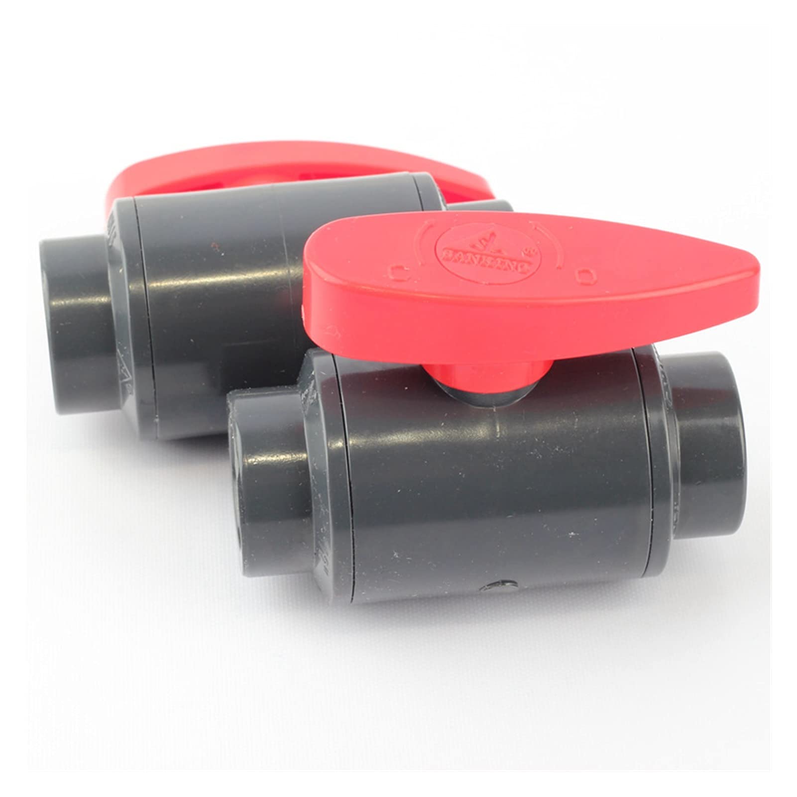 Raccordo per tubo valvola a sfera, valvola a sfera, in PVC, 5 pezzi, 20 mm