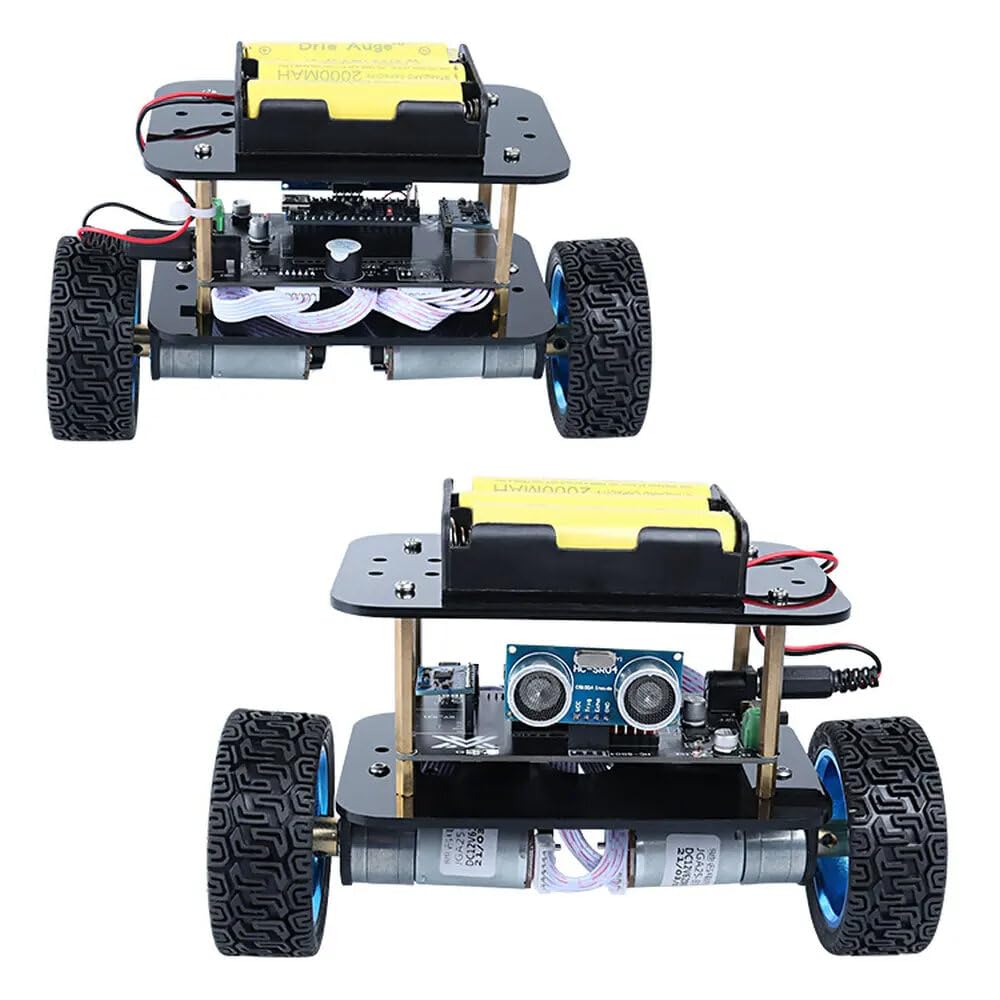 VIDOO Dwa Koła 2WD Pbot 3.0 Samobalansujący Inteligentny Robot Zestaw do Programowania Arduino Ultradźwiękowe Unikanie Przeszkód Bluetooth Kontrola