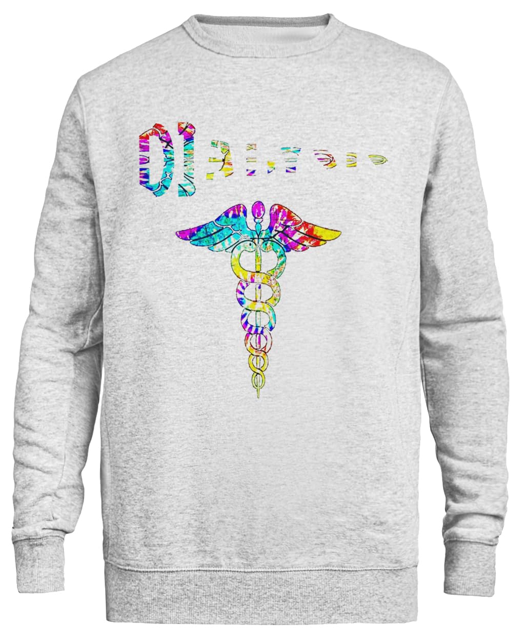 Tecnico di Dialisi Hot Trend Sweatshirt Grigia Unisex Eco-Friendly Unisex Grey Sweatshirt Eco-Friendly Crewneck