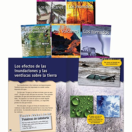 Forces in Nature Spanish Set: 5 Titles (Classroom Library Collections) (Spanish Edition)