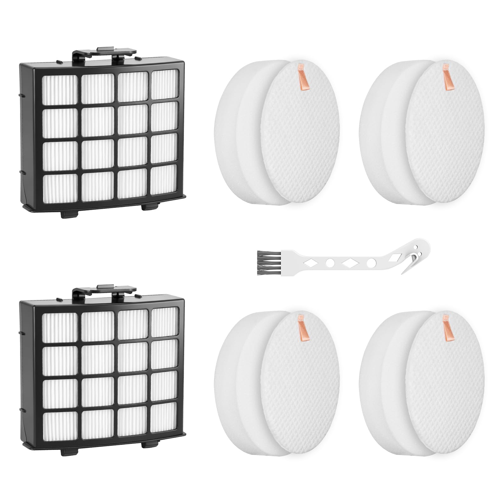 Shark Vacuum Filters - Replacement Parts for Vertex DuoClean -8