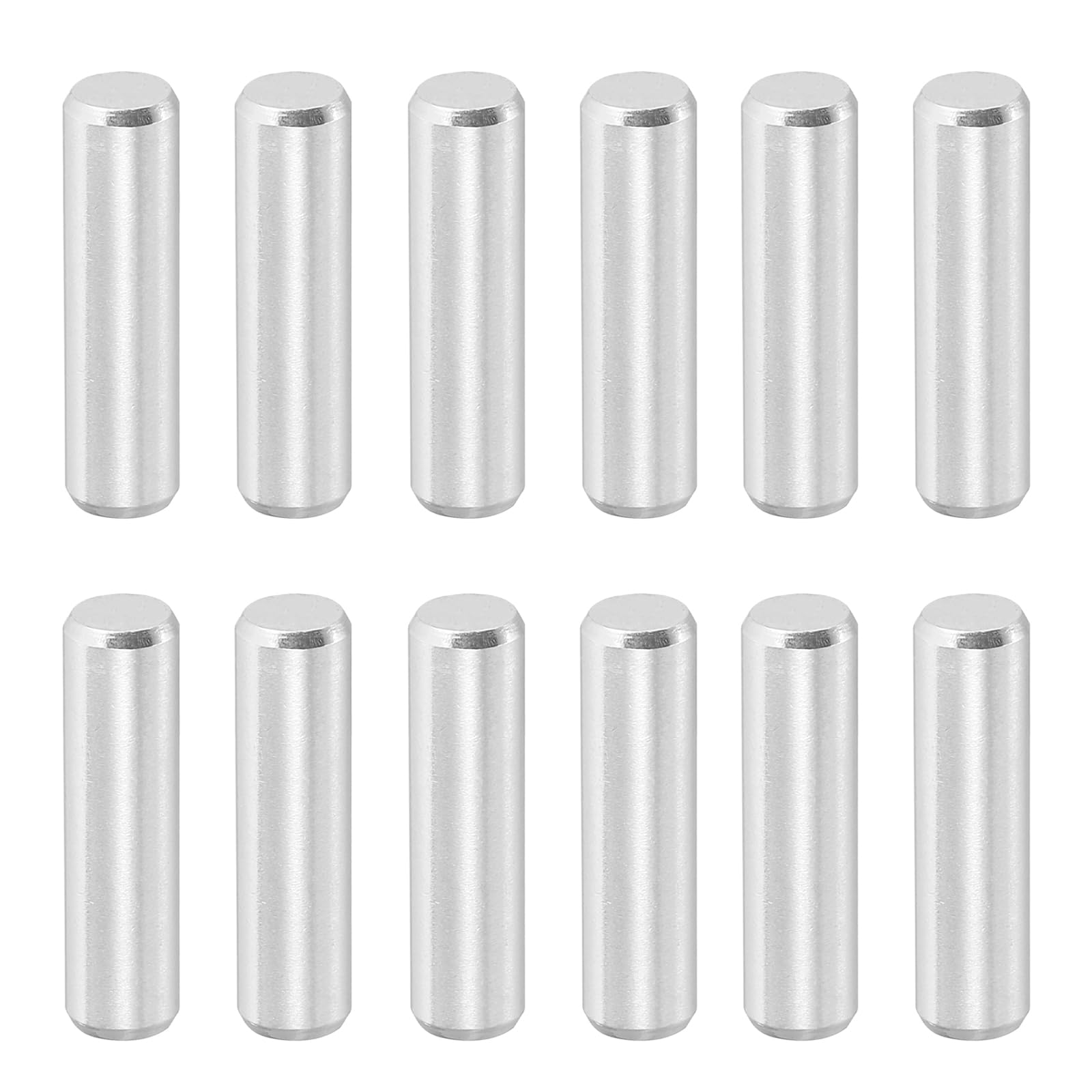 QUARKZMAN 24 szt. Kołki 5x18mm Stal nierdzewna 316 do półek Maszyny Montaż mebli DIY srebrny