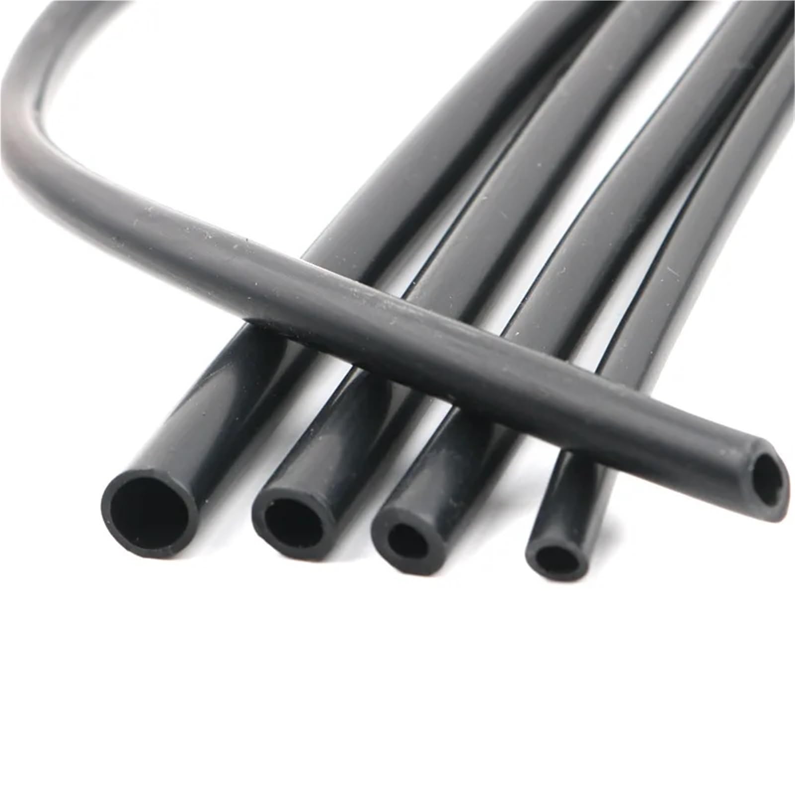 Tubos Para Estanque Tubo de silicona negro de 1M, manguera de goma de 3~38mm, tubo suave Flexible for bomba de aire de acuario(28 x 32mm)