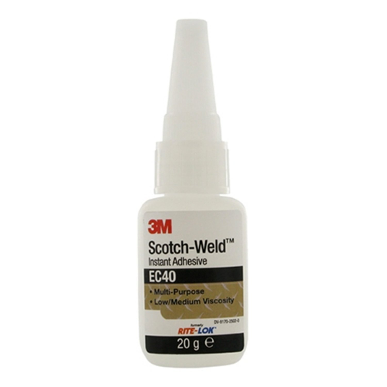 3M Clear 3M™ Scotch-Weld™ Multi-Purpose Cyanoacrylate Ec40-20Gm Bottle