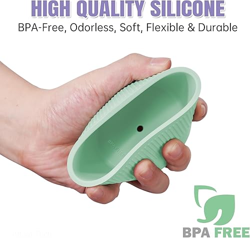 Vista 8 de NiHome 2 fundas protectoras de silicona para vaso con cubierta de popote para Stanley Quencher 40 30oz IceFlow 20 30 oz y botella Hydroflask