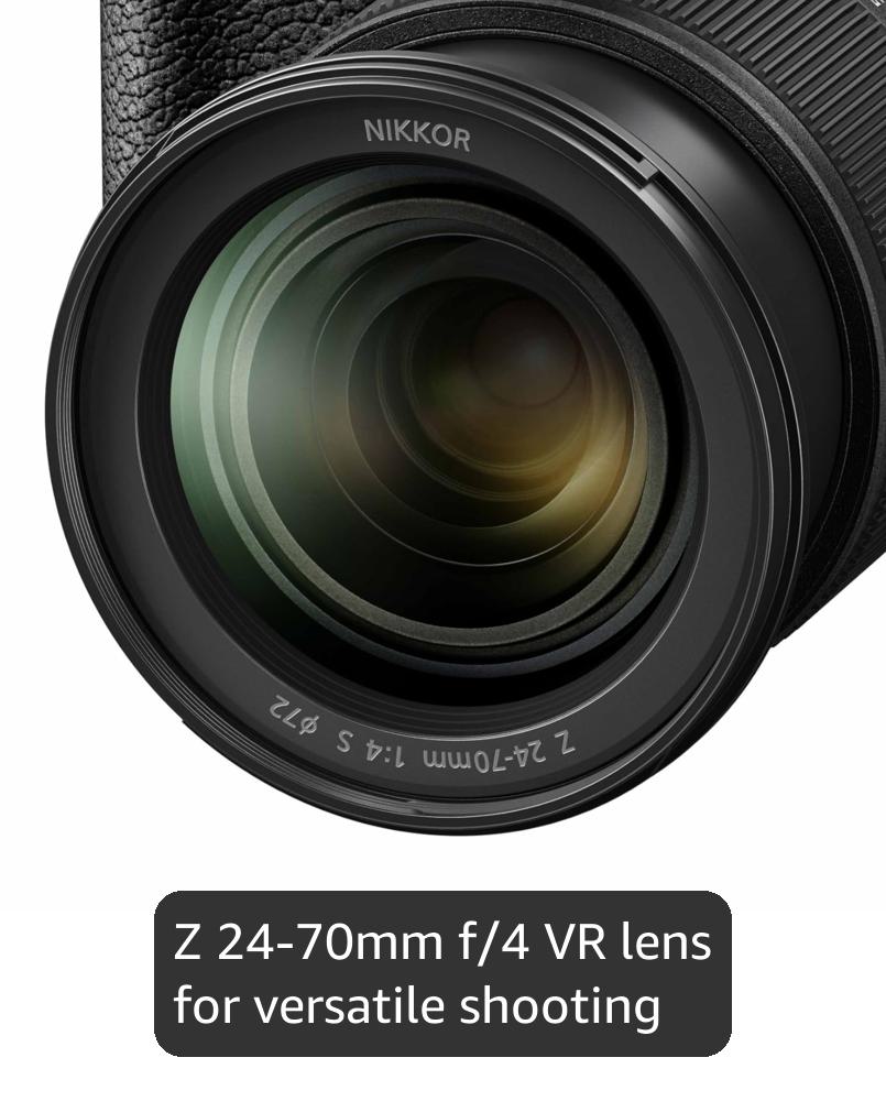 Nikon Z f plus Z 24-70mm f/4 VR Black