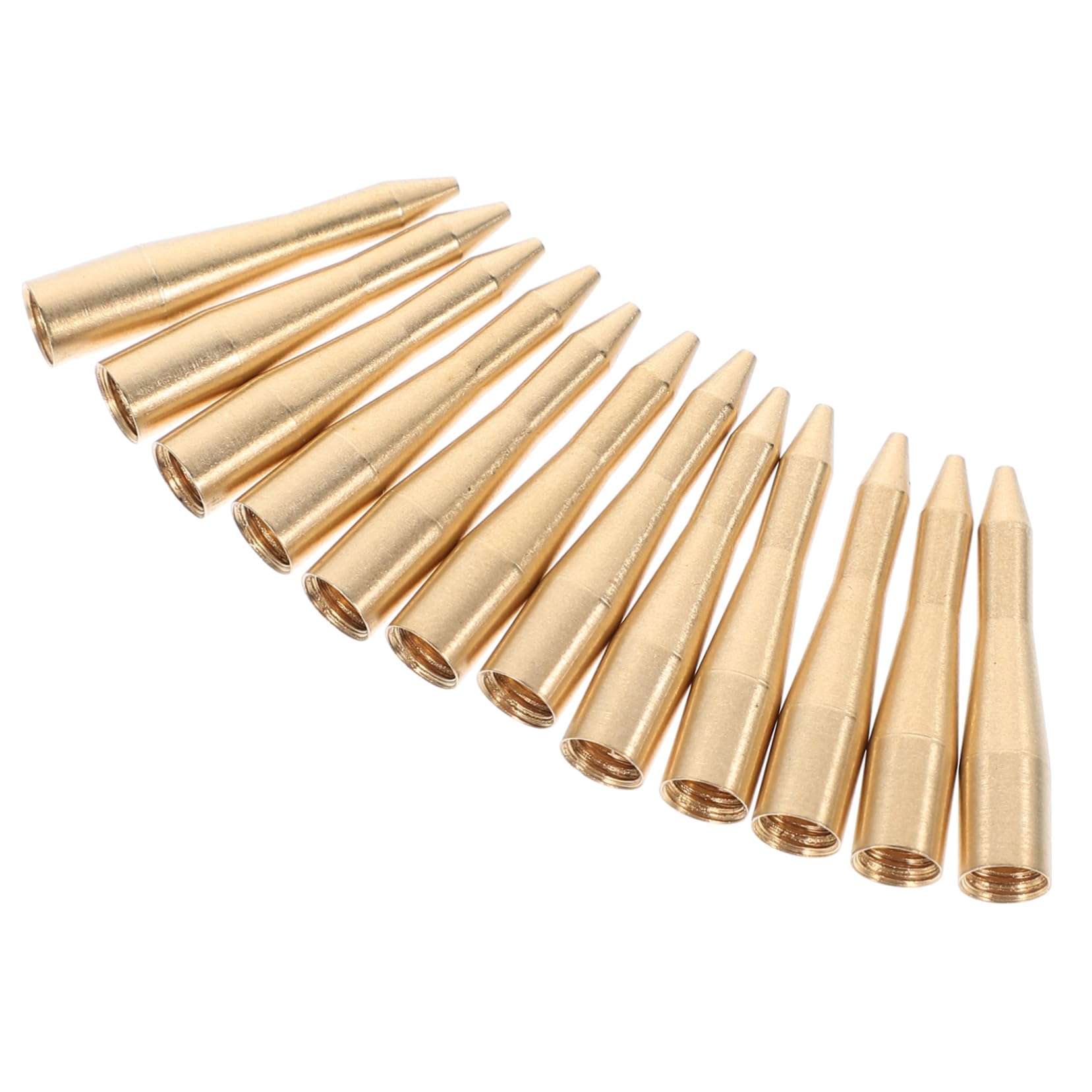 Sosoport Metal Shafts Sleeves Set 12pcs Thread Rods for Replacement Accurate Darting Tools
